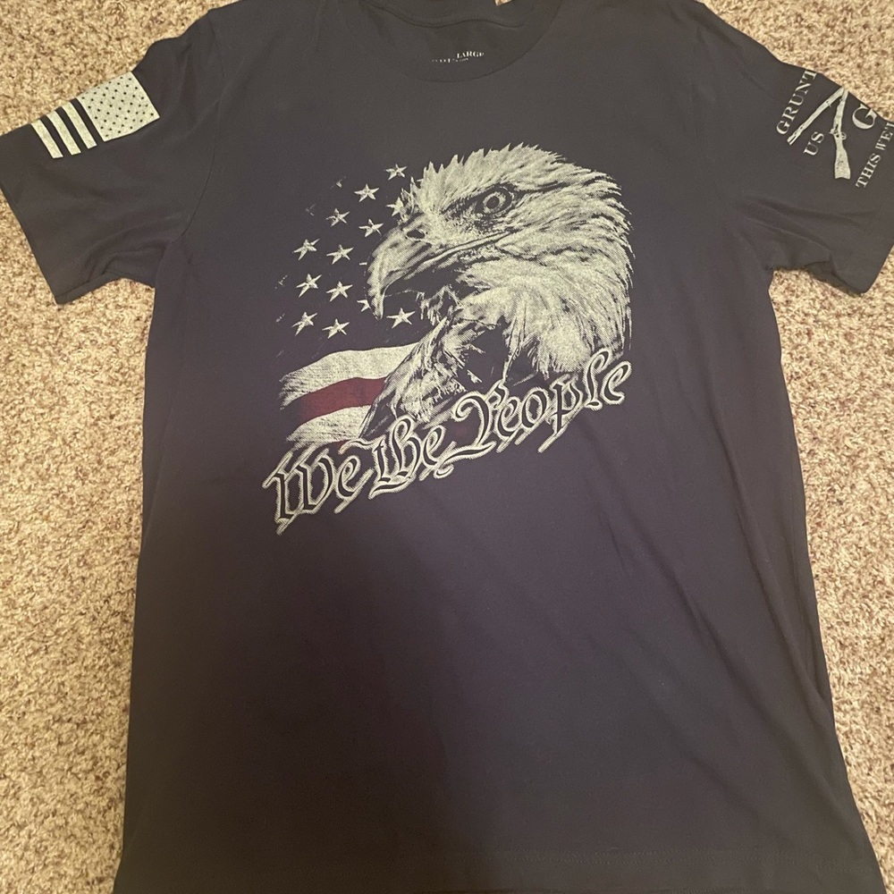 Men’s grunt style we the people tshirt